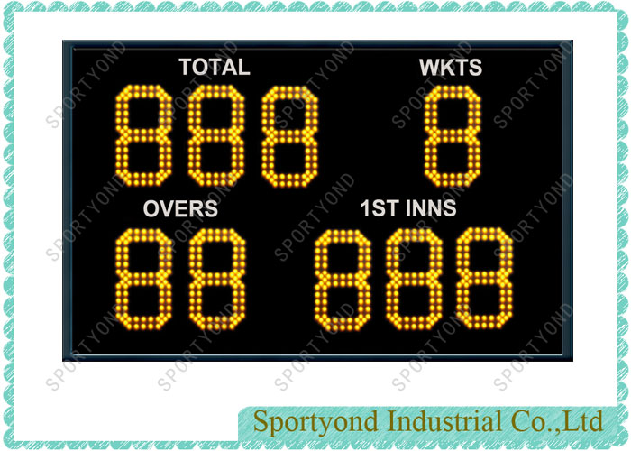 Cricket Bat Sports Scoreboard