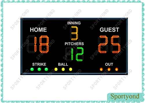 Baseball Electronic Digital Scoreboard