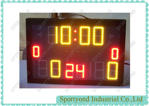 Portable Electronic Basketball Scoreboard