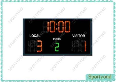 Medium Basketball Electronics Scoreboard With Remote