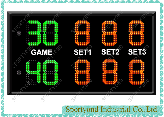 Electronic Digital Tennis Scoreboard