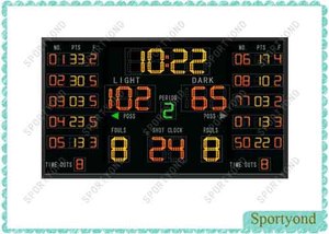 Remote Control Basketball Scoreboard