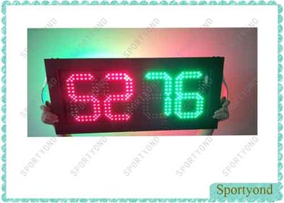 Double-sided Display Electronic Player Substitution Board