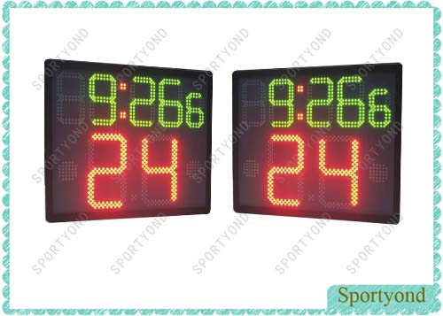 Electronic Basketball Shot Clock and Play Time Board