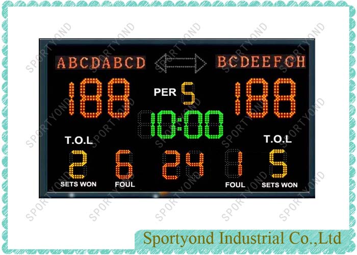 Wireless Control Basketball Digital LED Scoreboard Supplier